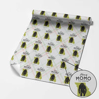 Louisiana Missouri Cryptid Lover Wrapping Paper Roll Home Of Momo The Monster