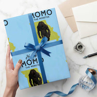 Louisiana Missouri Cryptid Lover Wrapping Paper Roll Home Of Momo The Monster
