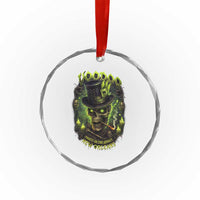 Louisiana Voodoo Skull Crystal Glass Ornament Party In The Spirit New Orleans Creepy Occult Lover