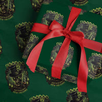 Louisiana Voodoo Skull Wrapping Paper Roll Party In The Spirit New Orleans Creepy Occult Lover