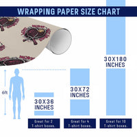 Love Means Nothing Wrapping Paper Roll Tennis Lovers - Wonder Print Shop