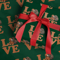 Love Punch the Baby Monkey Wrapping Paper Roll Cute Hugging Plush Toy Viral Friendship