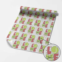 Love With A Tennis Ball Wrapping Paper Roll Valentines Day Gift - Wonder Print Shop