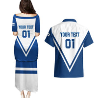 Finland Hockey 2024 Couples Matching Puletasi and Hawaiian Shirt Come on Leijonat - Wonder Print Shop