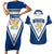 Finland Hockey 2024 Couples Matching Short Sleeve Bodycon Dress and Hawaiian Shirt Come on Leijonat - Wonder Print Shop