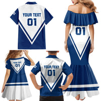 Finland Hockey 2024 Family Matching Mermaid Dress and Hawaiian Shirt Come on Leijonat - Wonder Print Shop