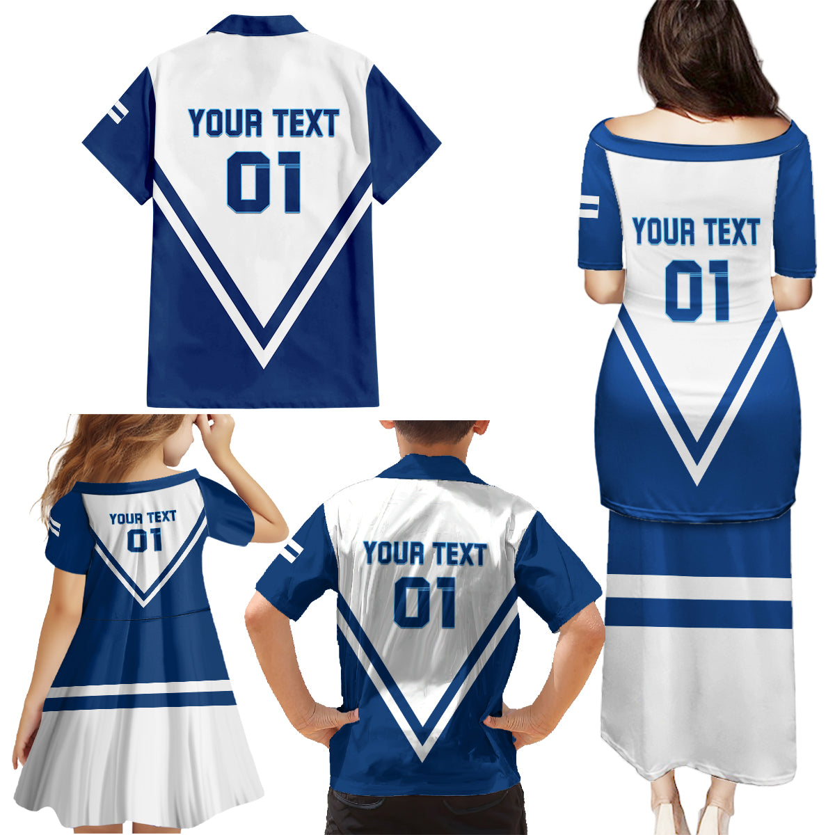 Finland Hockey 2024 Family Matching Puletasi and Hawaiian Shirt Come on Leijonat - Wonder Print Shop