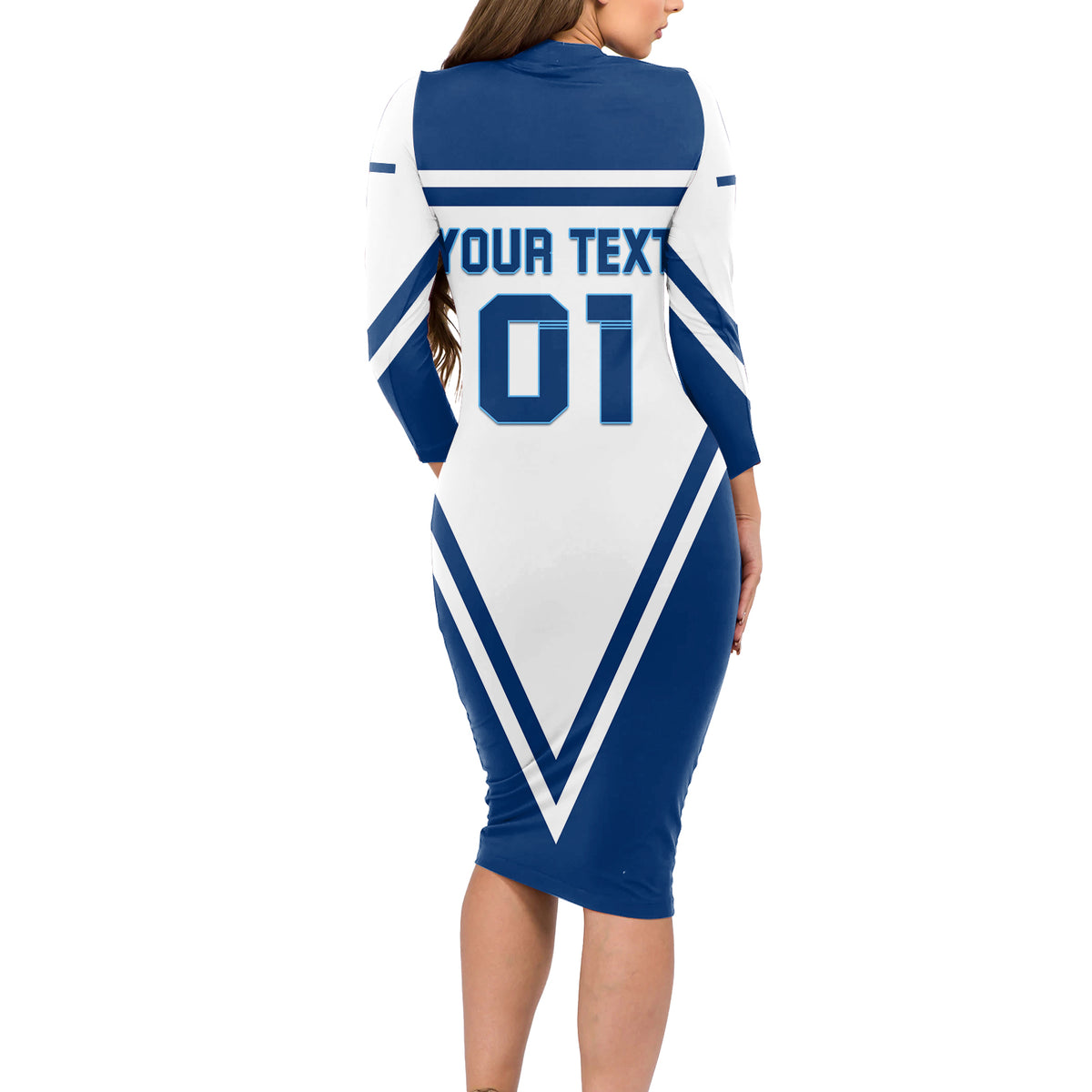Finland Hockey 2024 Long Sleeve Bodycon Dress Come on Leijonat - Wonder Print Shop