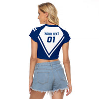 Finland Hockey 2024 Raglan Cropped T Shirt Come on Leijonat - Wonder Print Shop