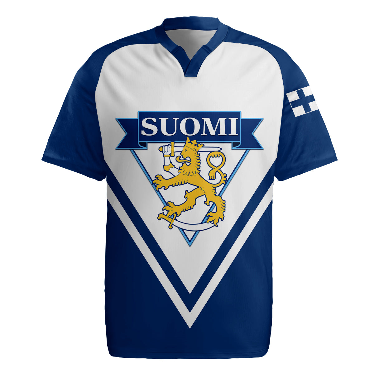 Finland Hockey 2024 Rugby Jersey Come on Leijonat - Wonder Print Shop