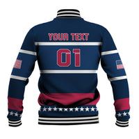 USA Hockey 2024 Baseball Jacket Go Team USA - Wonder Print Shop