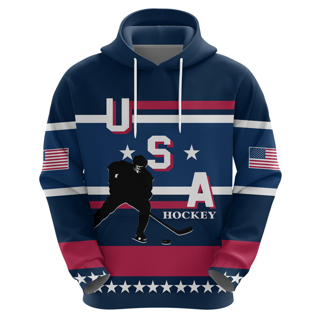 USA Hockey 2024 Hoodie Go Team USA - Wonder Print Shop