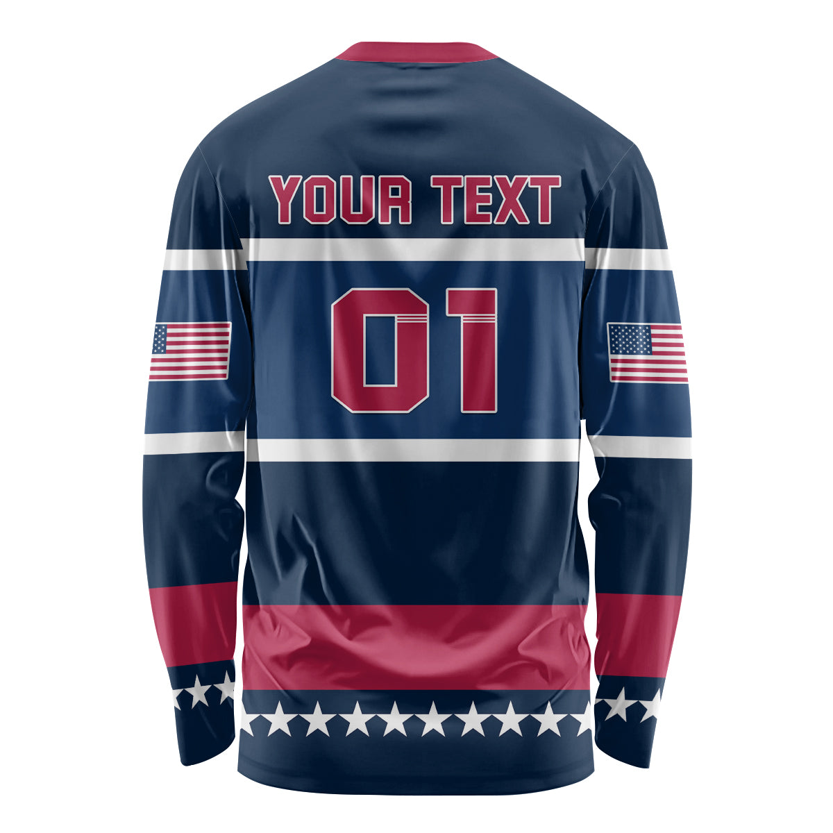 USA Hockey 2024 Long Sleeve Shirt Go Team USA - Wonder Print Shop