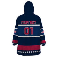 USA Hockey 2024 Wearable Blanket Hoodie Go Team USA - Wonder Print Shop