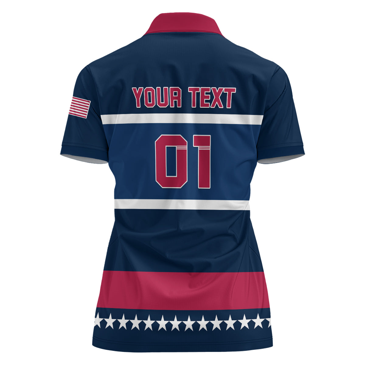 USA Hockey 2024 Women Polo Shirt Go Team USA - Wonder Print Shop