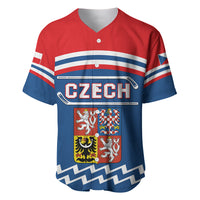 Czech Hockey 2024 Baseball Jersey Come on Czechia - Wonder Print Shop
