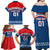 Czech Hockey 2024 Family Matching Off Shoulder Maxi Dress and Hawaiian Shirt Come on Czechia - Wonder Print Shop