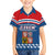 Czech Hockey 2024 Family Matching Off Shoulder Maxi Dress and Hawaiian Shirt Come on Czechia - Wonder Print Shop