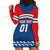 Czech Hockey 2024 Hoodie Dress Come on Czechia - Wonder Print Shop
