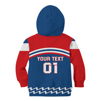 Czech Hockey 2024 Kid Hoodie Come on Czechia - Wonder Print Shop