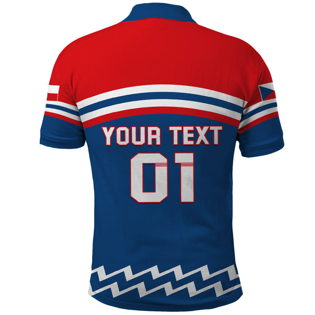 Czech Hockey 2024 Polo Shirt Come on Czechia - Wonder Print Shop