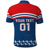 Czech Hockey 2024 Polo Shirt Come on Czechia - Wonder Print Shop