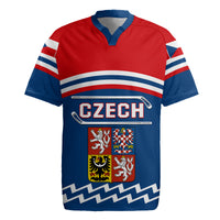 Czech Hockey 2024 Rugby Jersey Come on Czechia - Wonder Print Shop
