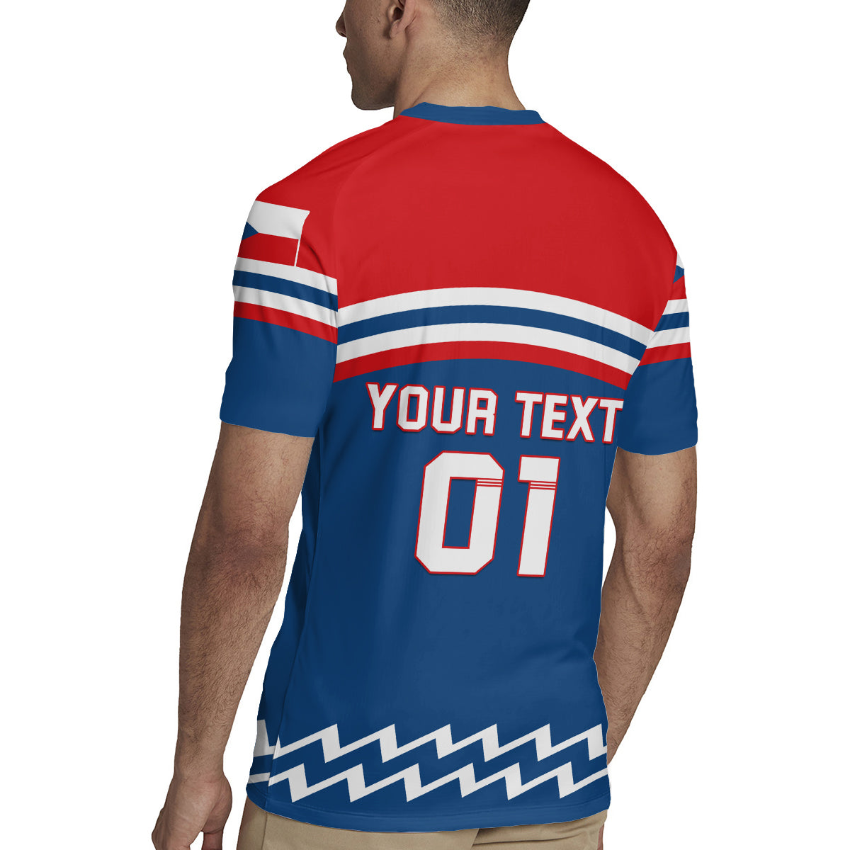 Czech Hockey 2024 Rugby Jersey Come on Czechia - Wonder Print Shop