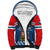 Czech Hockey 2024 Sherpa Hoodie Come on Czechia - Wonder Print Shop