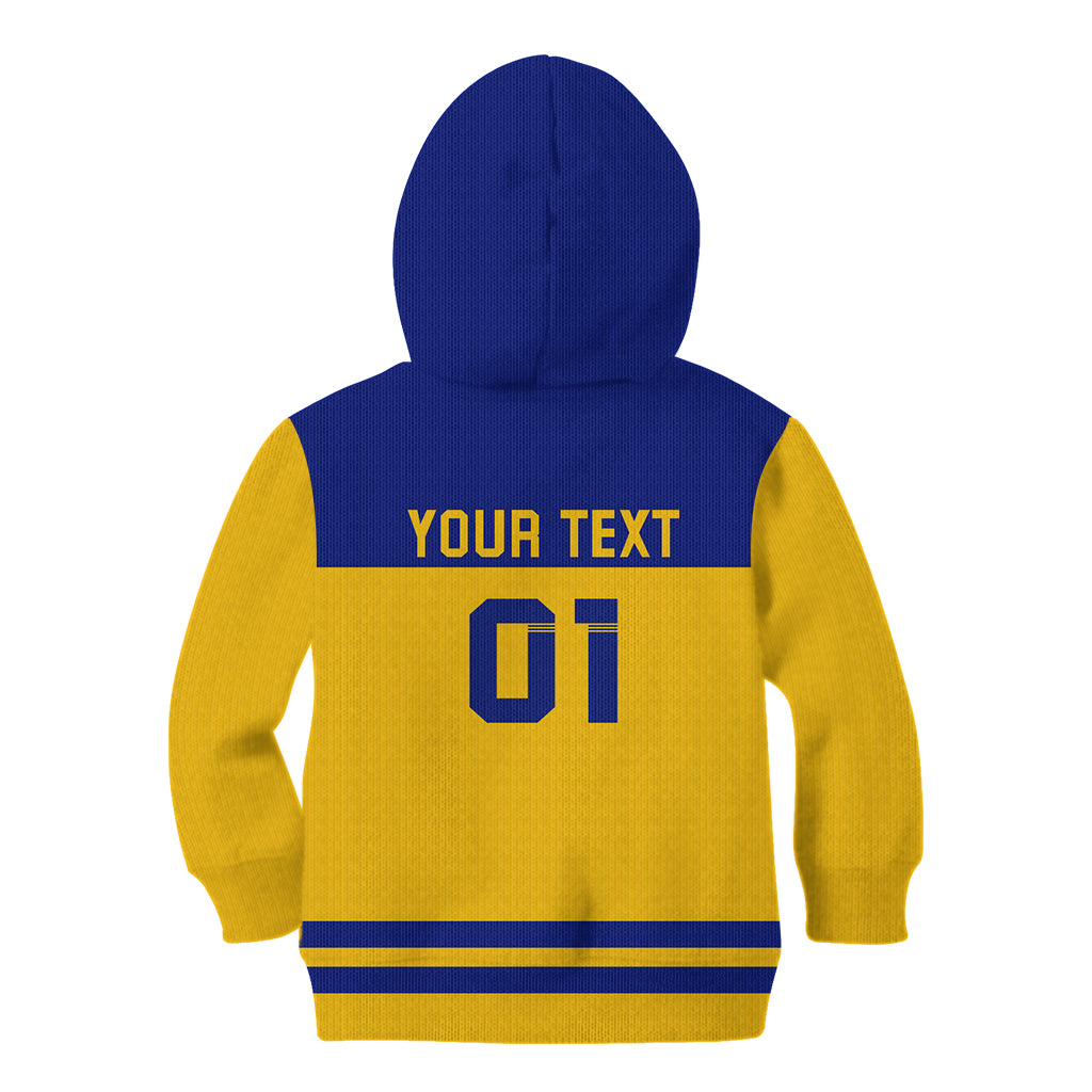Sweden Hockey 2024 Kid Hoodie Tre Kronor Come on - Wonder Print Shop
