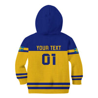 Sweden Hockey 2024 Kid Hoodie Tre Kronor Come on LT01