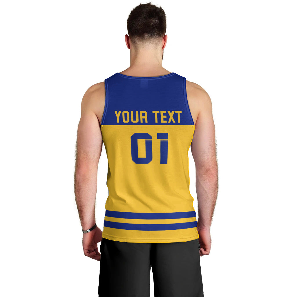 Sweden Hockey 2024 Men Tank Top Tre Kronor Come on - Wonder Print Shop