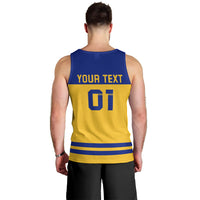 Sweden Hockey 2024 Men Tank Top Tre Kronor Come on - Wonder Print Shop