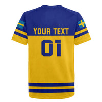 Sweden Hockey 2024 Rugby Jersey Tre Kronor Come on - Wonder Print Shop