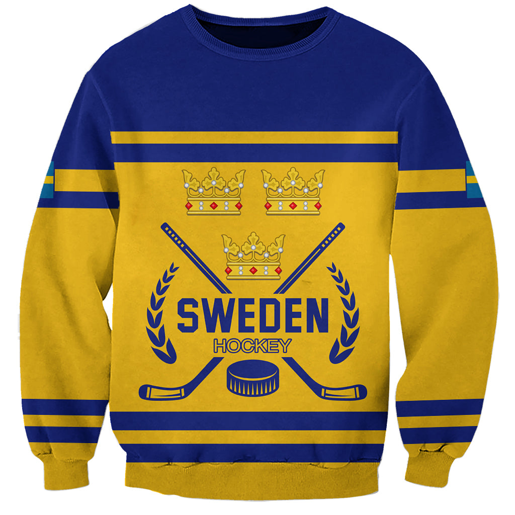 Sweden Hockey 2024 Sweatshirt Tre Kronor Come on - Wonder Print Shop