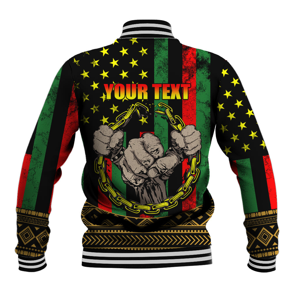 Juneteenth Celebration 2024 Baseball Jacket Black History June 19 - Wonder Print Shop