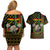 Juneteenth Celebration 2024 Couples Matching Off Shoulder Short Dress and Hawaiian Shirt Black History June 19 - Wonder Print Shop