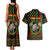 Juneteenth Celebration 2024 Couples Matching Tank Maxi Dress and Hawaiian Shirt Black History June 19 - Wonder Print Shop