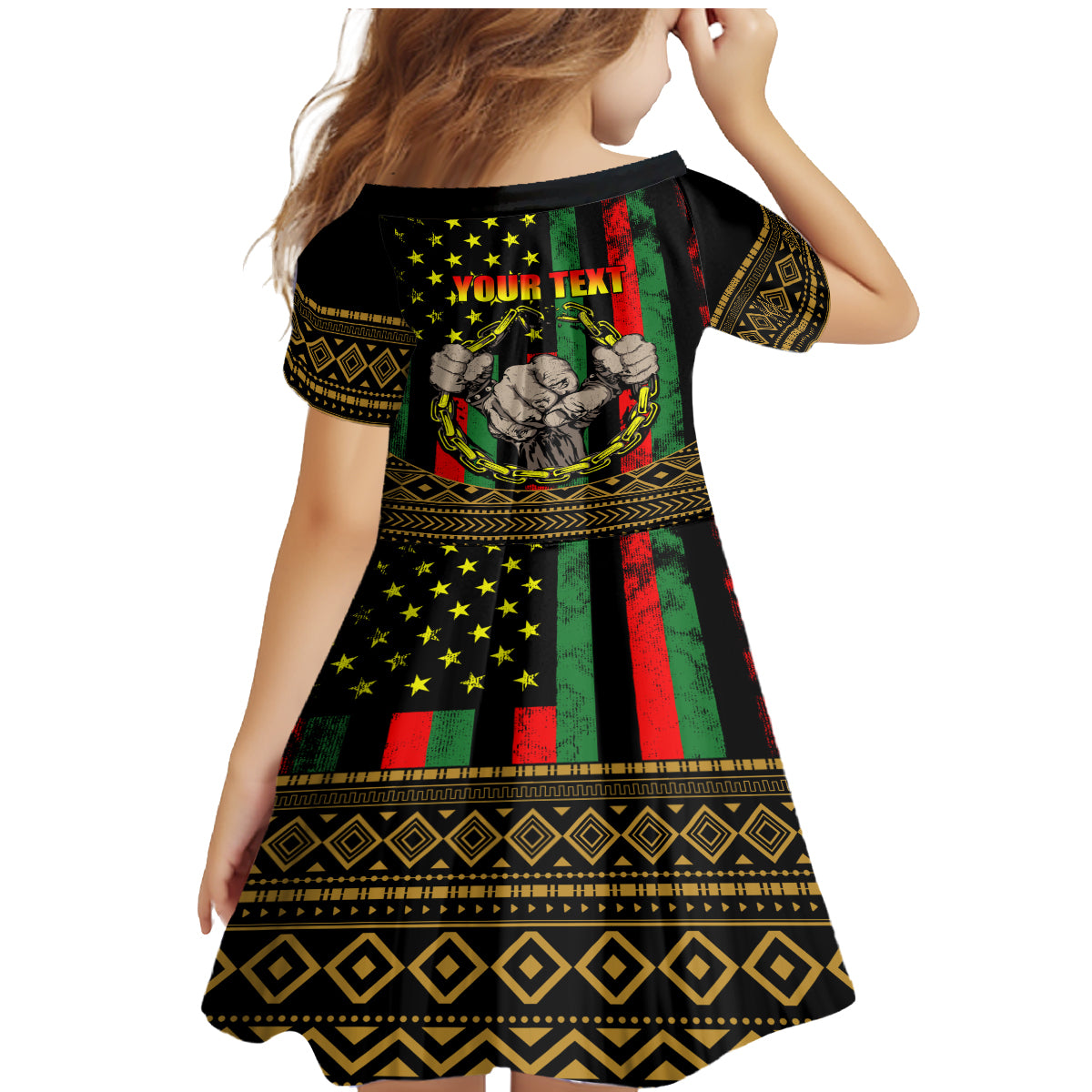 Juneteenth Celebration 2024 Family Matching Mermaid Dress and Hawaiian Shirt Black History June 19 - Wonder Print Shop