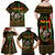 Juneteenth Celebration 2024 Family Matching Off Shoulder Maxi Dress and Hawaiian Shirt Black History June 19 - Wonder Print Shop