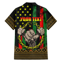 Juneteenth Celebration 2024 Family Matching Short Sleeve Bodycon Dress and Hawaiian Shirt Black History June 19 - Wonder Print Shop