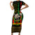 Juneteenth Celebration 2024 Family Matching Short Sleeve Bodycon Dress and Hawaiian Shirt Black History June 19 - Wonder Print Shop