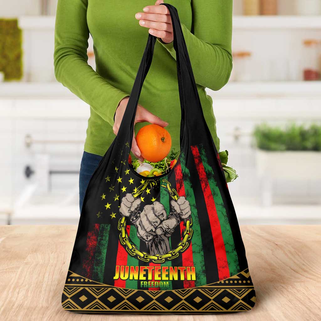 Juneteenth Celebration 2024 Grocery Bag Black History June 19