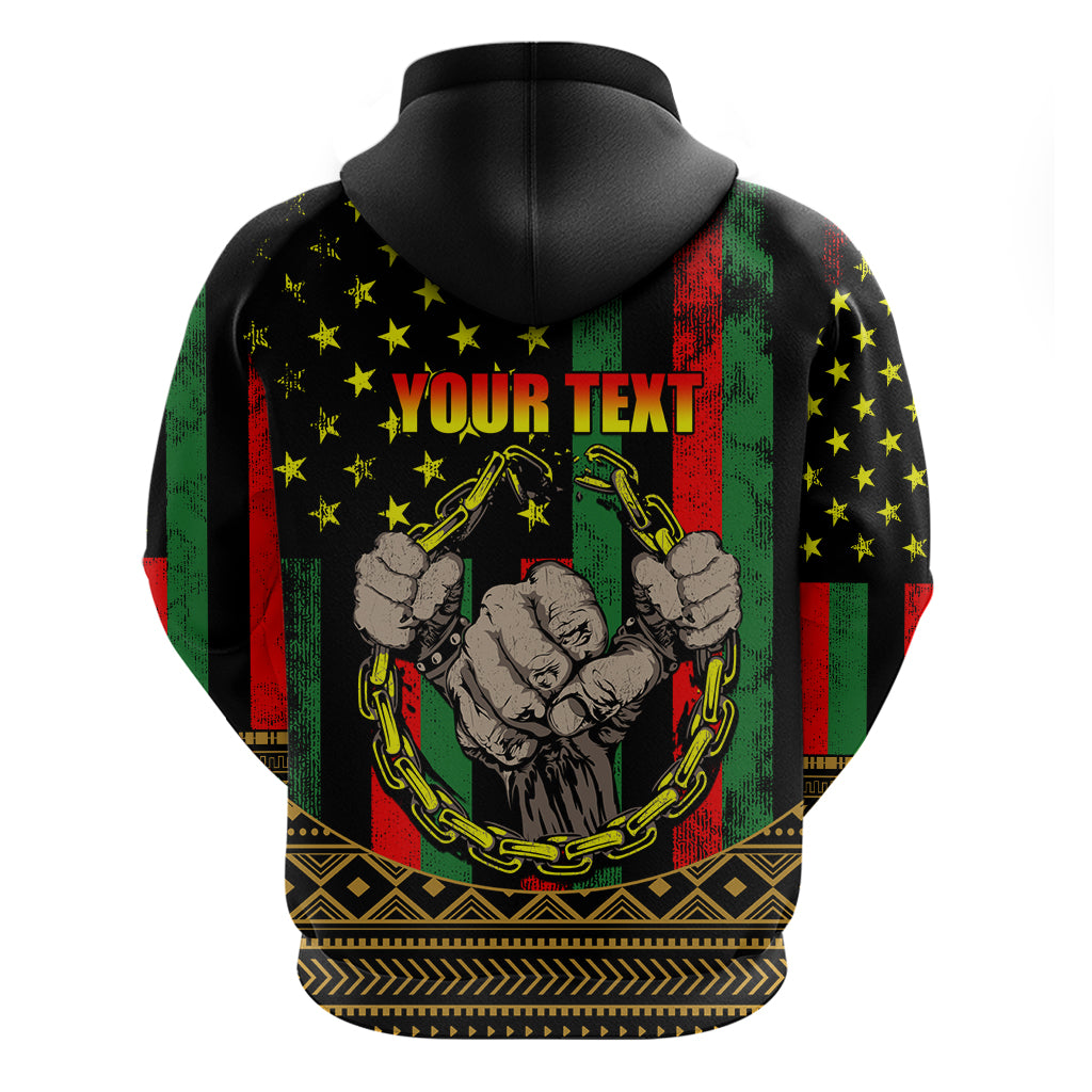 Juneteenth Celebration 2024 Hoodie Black History June 19 - Wonder Print Shop