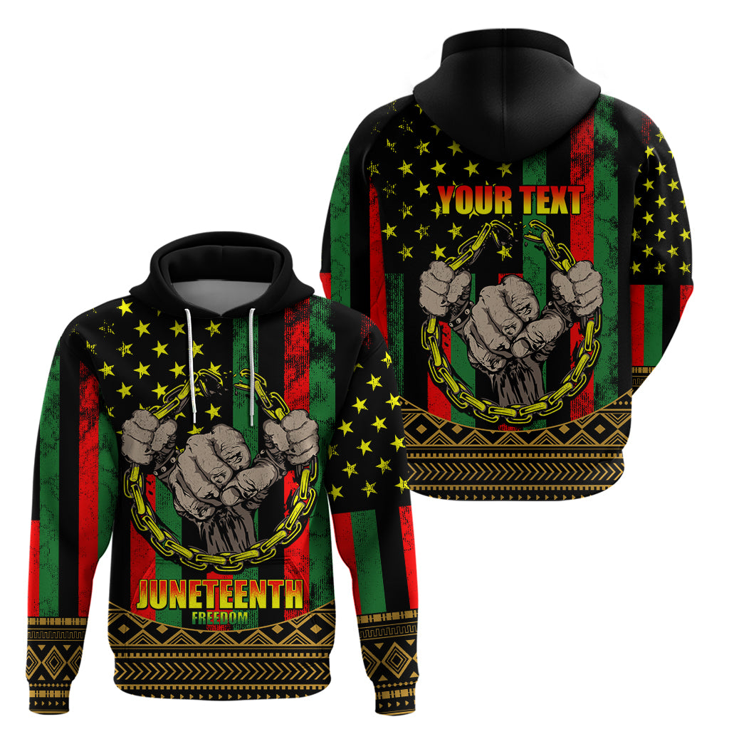Juneteenth Celebration 2024 Hoodie Black History June 19 - Wonder Print Shop
