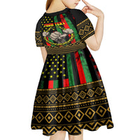 Juneteenth Celebration 2024 Kid Short Sleeve Dress Black History June 19 - Wonder Print Shop
