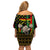 Juneteenth Celebration 2024 Off Shoulder Short Dress Black History June 19 - Wonder Print Shop