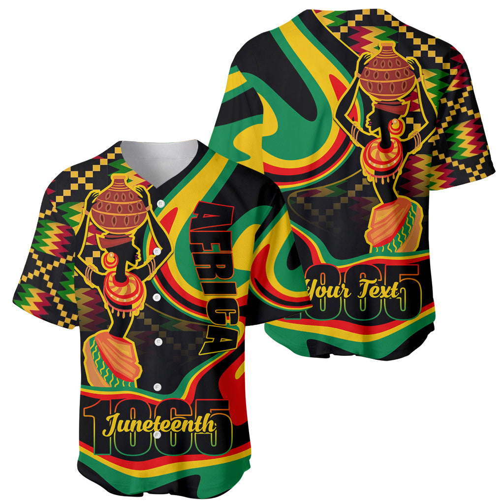 Juneteenth 2024 Baseball Jersey 1865 Freedom Day Anniversary - Wonder Print Shop