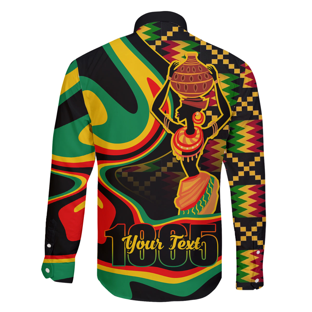 Juneteenth 2024 Family Matching Puletasi and Hawaiian Shirt 1865 Freedom Day Anniversary - Wonder Print Shop