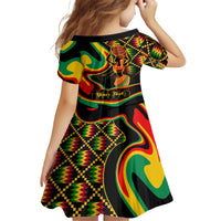 Juneteenth 2024 Family Matching Summer Maxi Dress and Hawaiian Shirt 1865 Freedom Day Anniversary - Wonder Print Shop